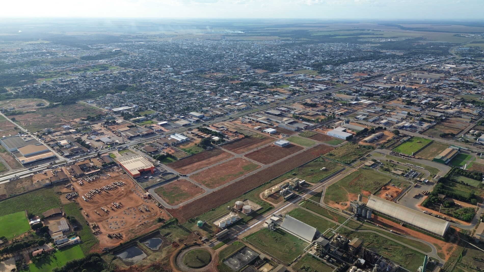 Vista aérea Claudino Francio