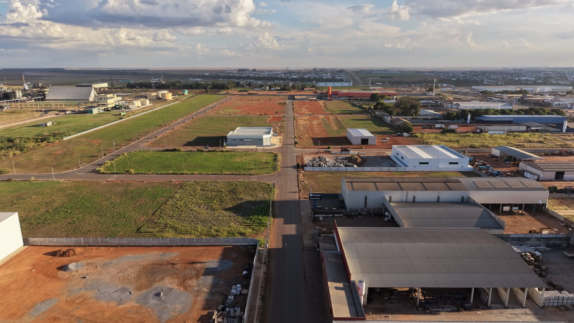 Vista aérea Claudino Francio